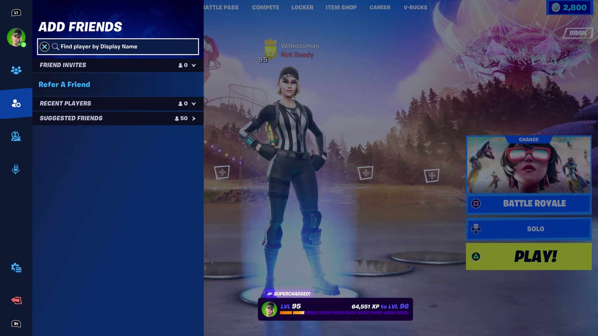 Comment activer les matchs Fortnite multiplateformes