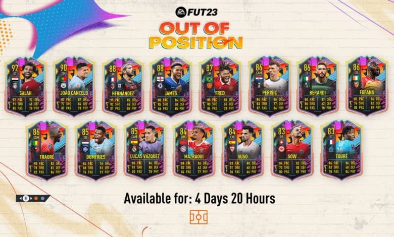 Les cartes FIFA 23 Out Of Position voient Mo Salah et Joao Cancelo changer de rôle