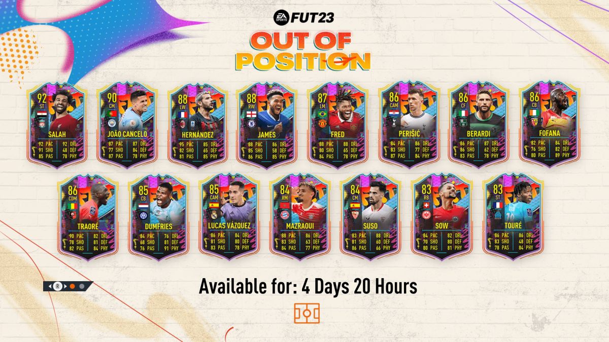 Les cartes FIFA 23 Out Of Position voient Mo Salah et Joao Cancelo changer de rôle