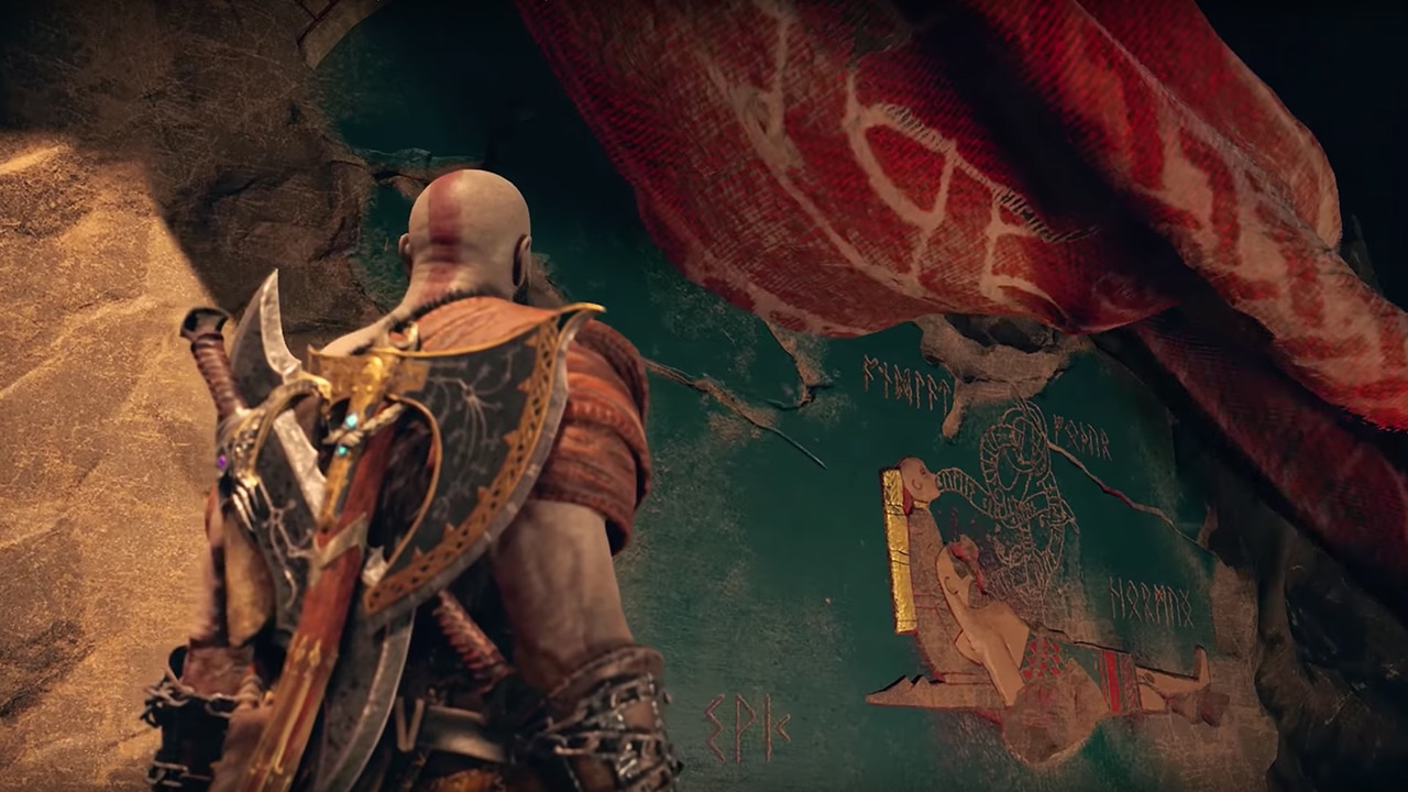 Les panneaux Jotunheim dans God of War