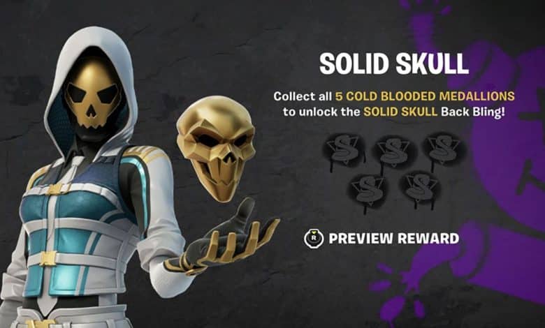 Médaillons Fortnite Cold Blooded: comment les gagner