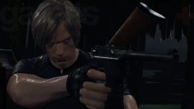 Emplacement de l’arme de poing Resident Evil 4 Remake Red9