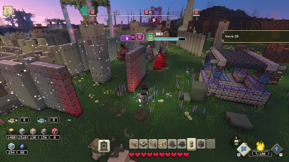 Comment battre Portal Pile dans Minecraft Legends