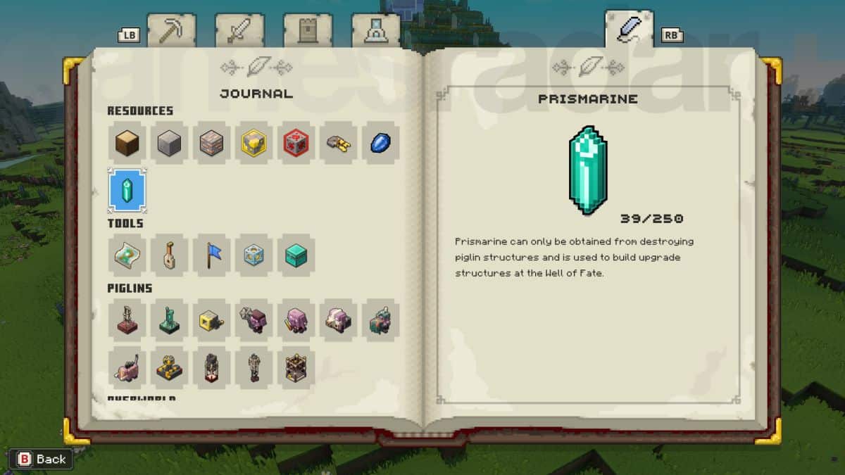 La meilleure méthode de culture Minecraft Legends Prismarine