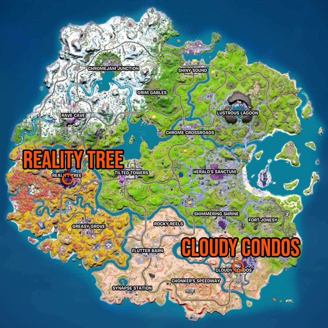 Arbre de réalité Fortnite Cloudy Condos